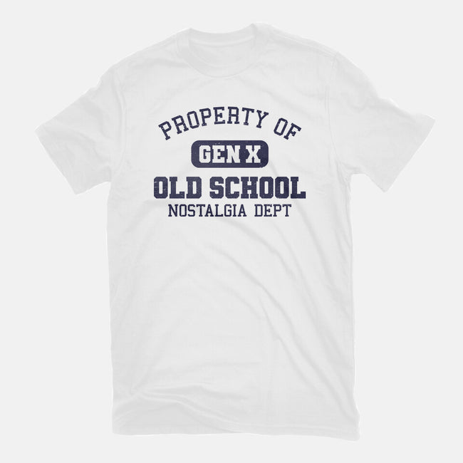 Old School Nostalgia Department-Unisex-Basic-Tee-kg07