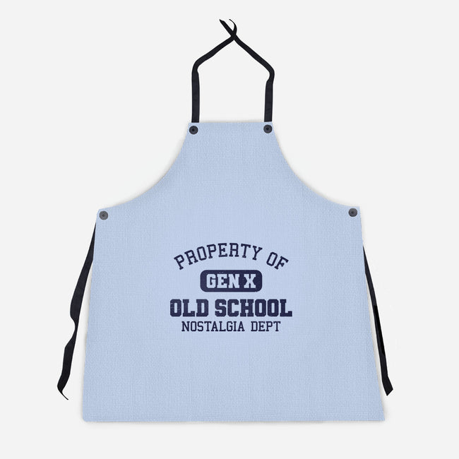 Old School Nostalgia Department-Unisex-Kitchen-Apron-kg07