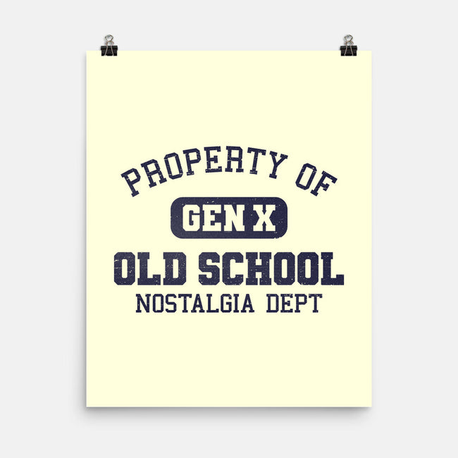 Old School Nostalgia Department-None-Matte-Poster-kg07