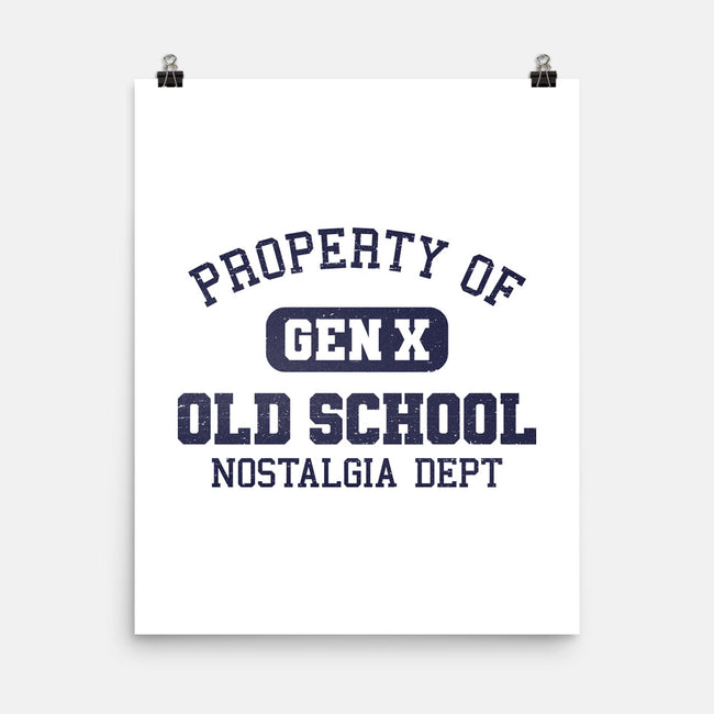 Old School Nostalgia Department-None-Matte-Poster-kg07