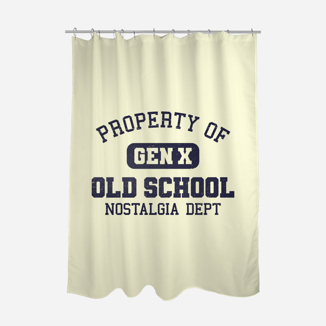 Old School Nostalgia Department-None-Polyester-Shower Curtain-kg07