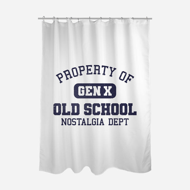 Old School Nostalgia Department-None-Polyester-Shower Curtain-kg07