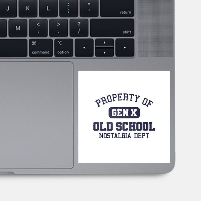 Old School Nostalgia Department-None-Glossy-Sticker-kg07