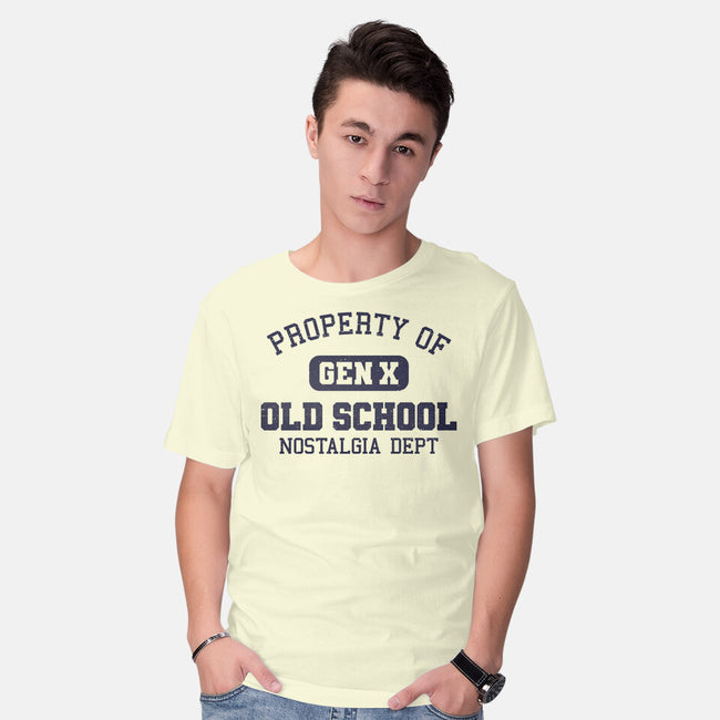 Old School Nostalgia Department-Mens-Basic-Tee-kg07
