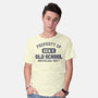 Old School Nostalgia Department-Mens-Basic-Tee-kg07