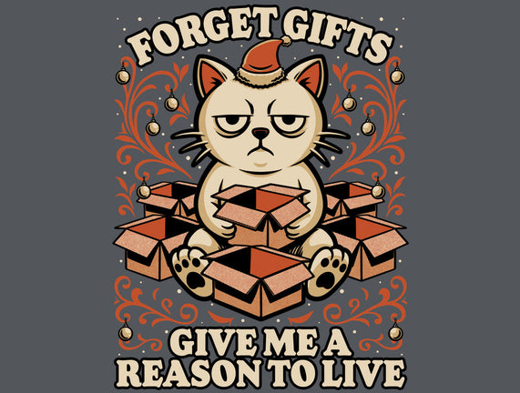 Sad Cat Gift Christmas