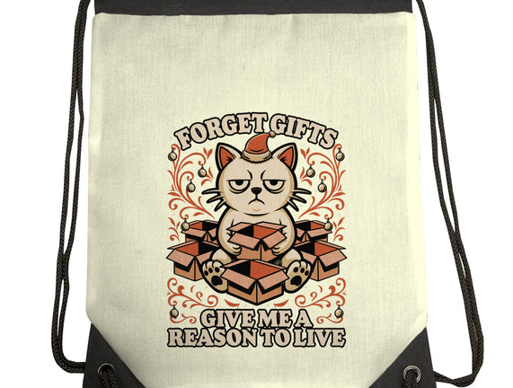 Sad Cat Gift Christmas