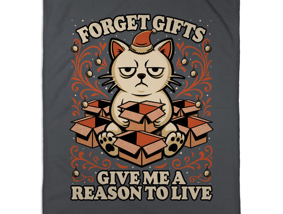 Sad Cat Gift Christmas