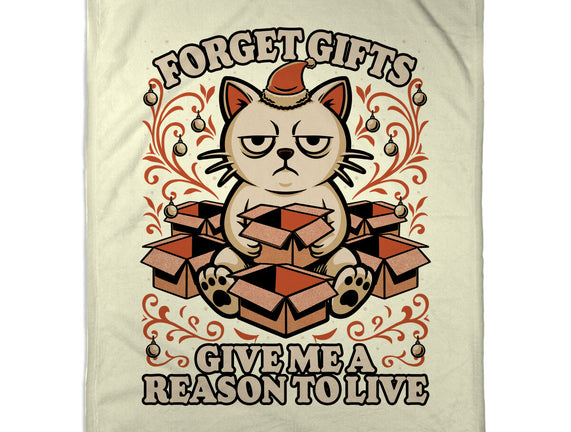 Sad Cat Gift Christmas