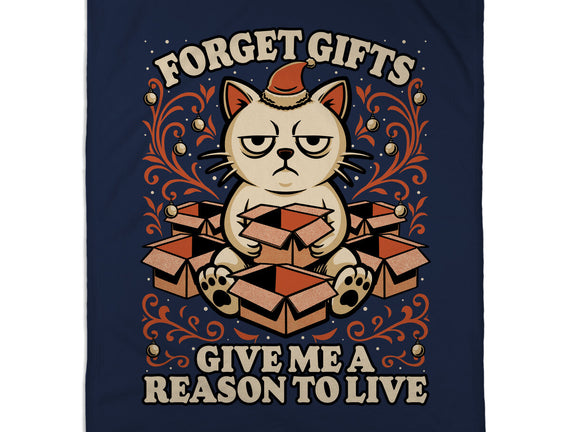 Sad Cat Gift Christmas