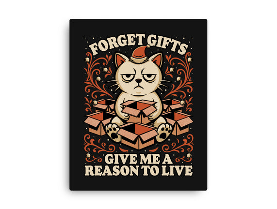 Sad Cat Gift Christmas