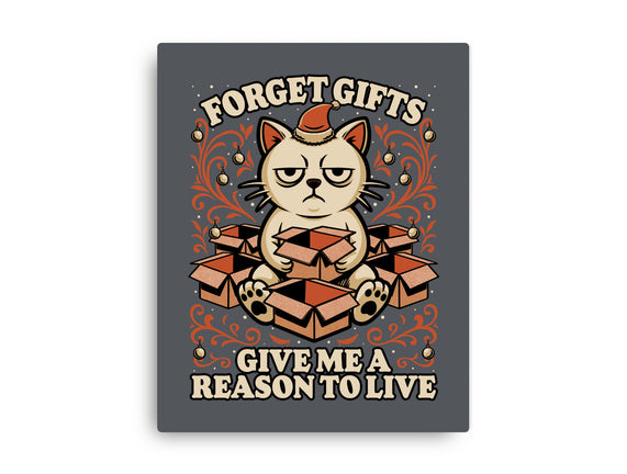 Sad Cat Gift Christmas