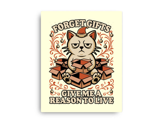 Sad Cat Gift Christmas