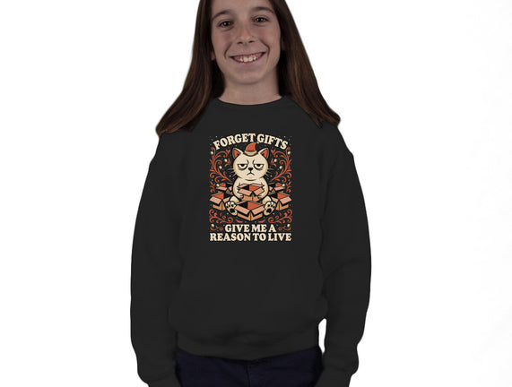 Sad Cat Gift Christmas