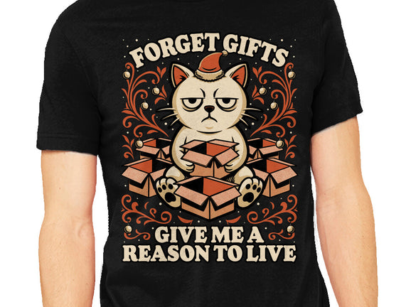 Sad Cat Gift Christmas