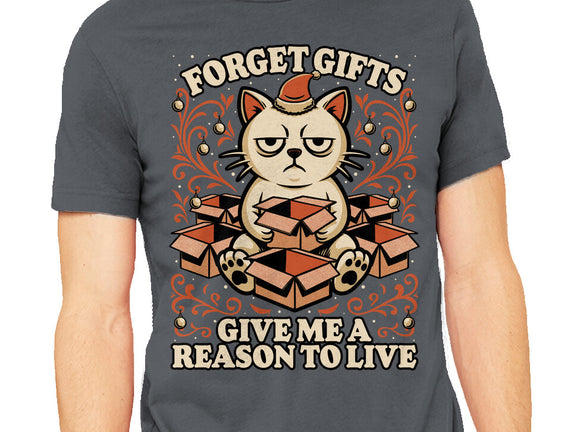 Sad Cat Gift Christmas
