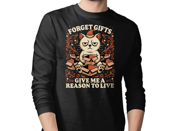 Sad Cat Gift Christmas