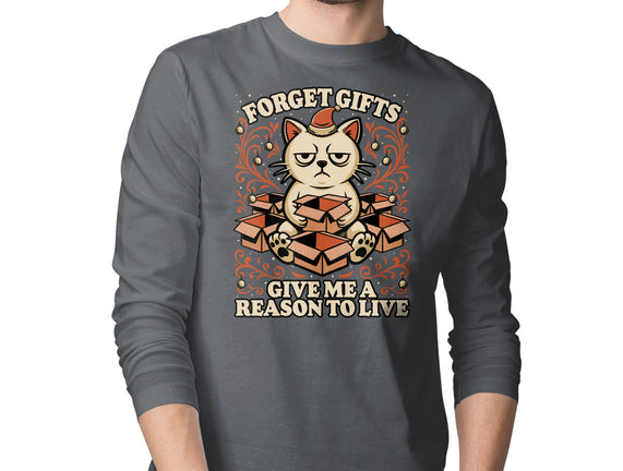 Sad Cat Gift Christmas