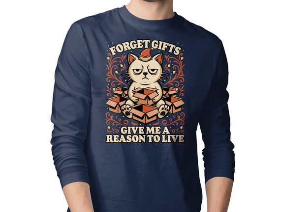 Sad Cat Gift Christmas