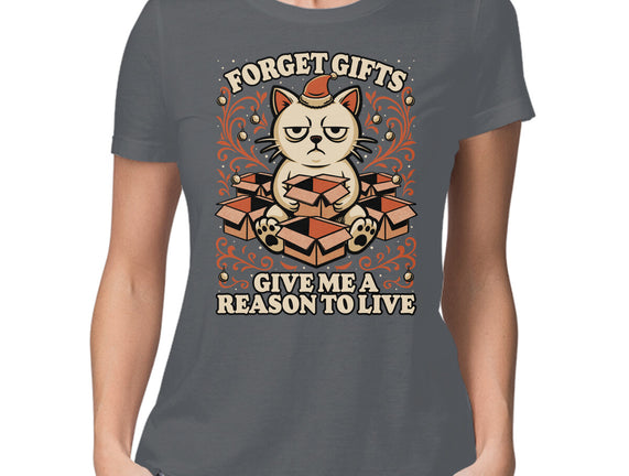 Sad Cat Gift Christmas
