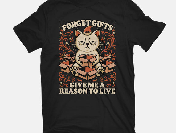 Sad Cat Gift Christmas