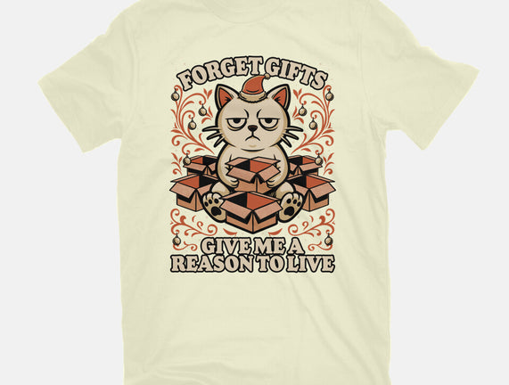 Sad Cat Gift Christmas