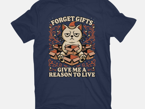 Sad Cat Gift Christmas