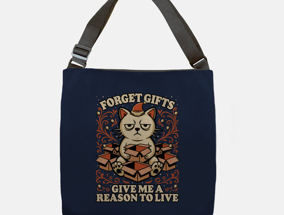 Sad Cat Gift Christmas