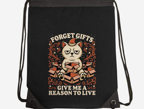 Sad Cat Gift Christmas