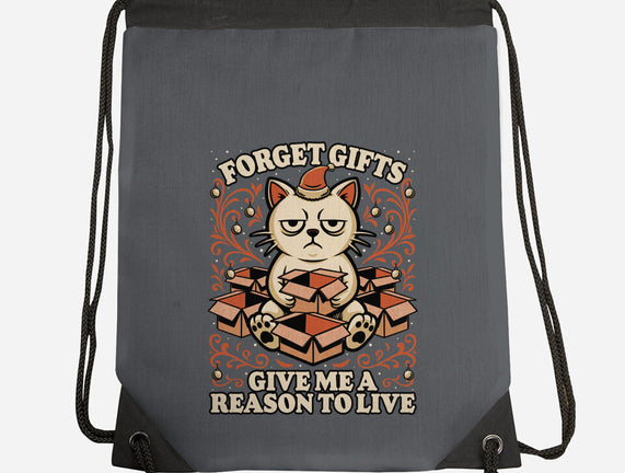 Sad Cat Gift Christmas