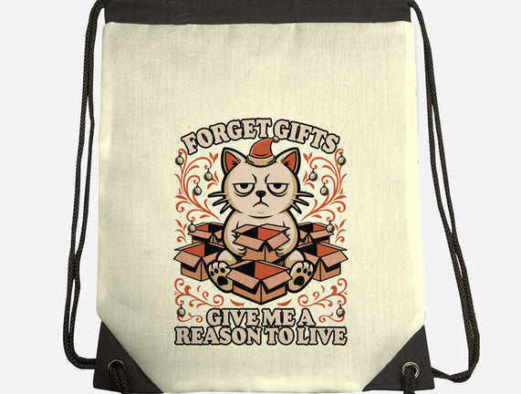 Sad Cat Gift Christmas