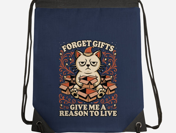 Sad Cat Gift Christmas