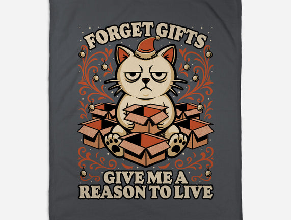 Sad Cat Gift Christmas