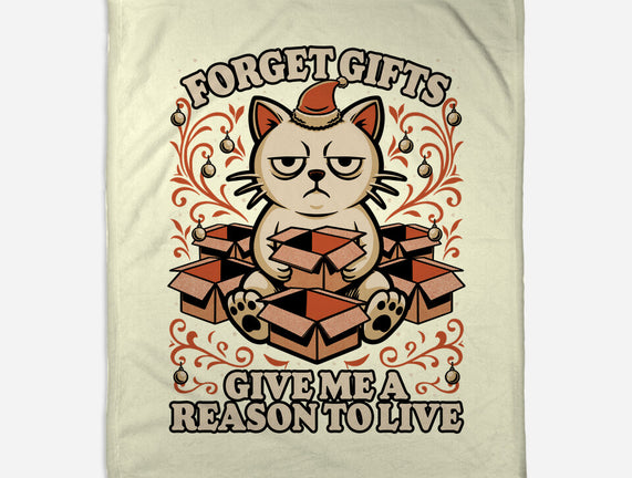 Sad Cat Gift Christmas