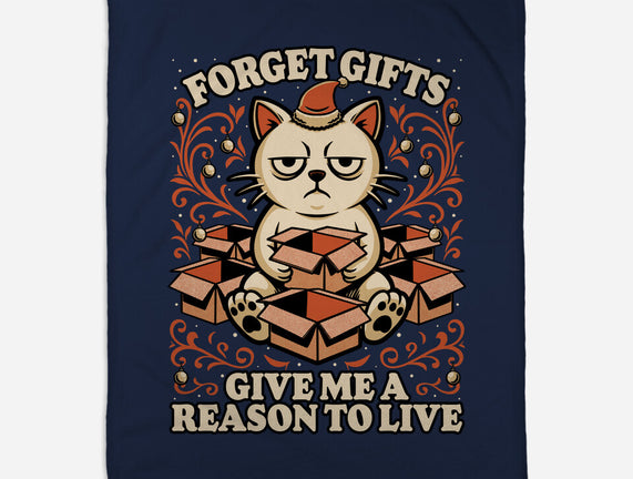 Sad Cat Gift Christmas