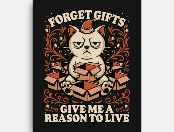 Sad Cat Gift Christmas