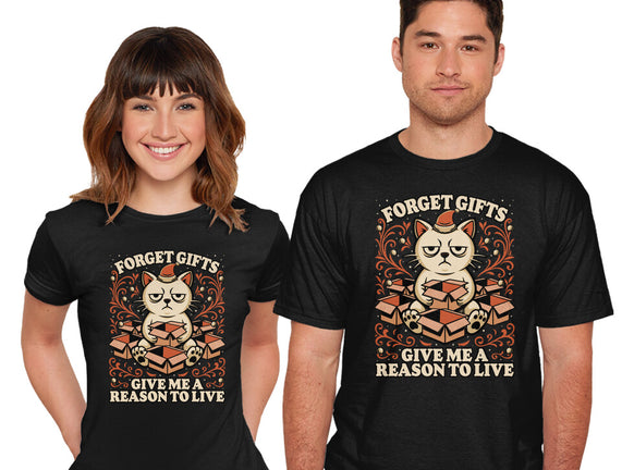 Sad Cat Gift Christmas