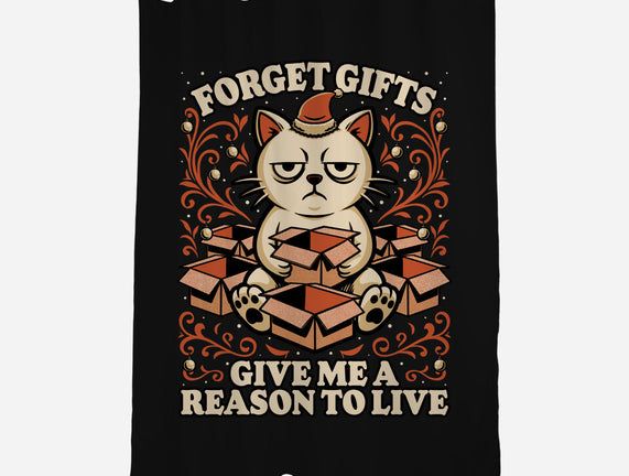 Sad Cat Gift Christmas