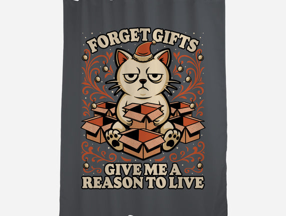 Sad Cat Gift Christmas
