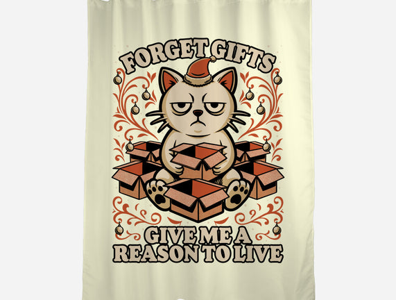 Sad Cat Gift Christmas