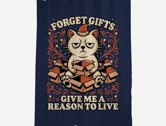 Sad Cat Gift Christmas
