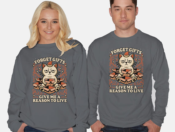 Sad Cat Gift Christmas