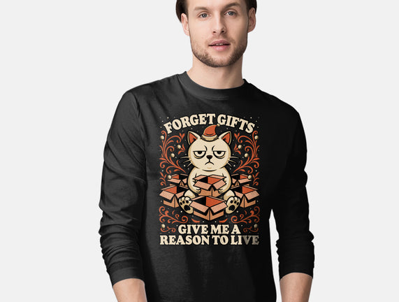 Sad Cat Gift Christmas
