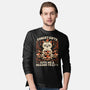 Sad Cat Gift Christmas-Mens-Long Sleeved-Tee-Studio Mootant