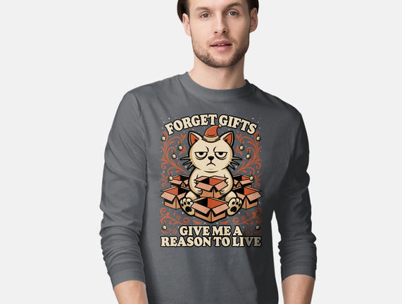 Sad Cat Gift Christmas