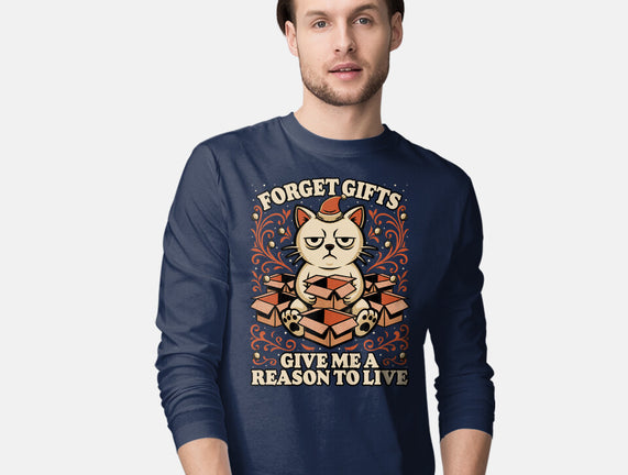 Sad Cat Gift Christmas
