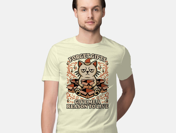 Sad Cat Gift Christmas