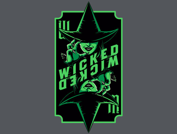 Green Witch Card