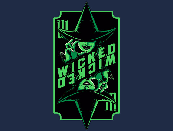 Green Witch Card