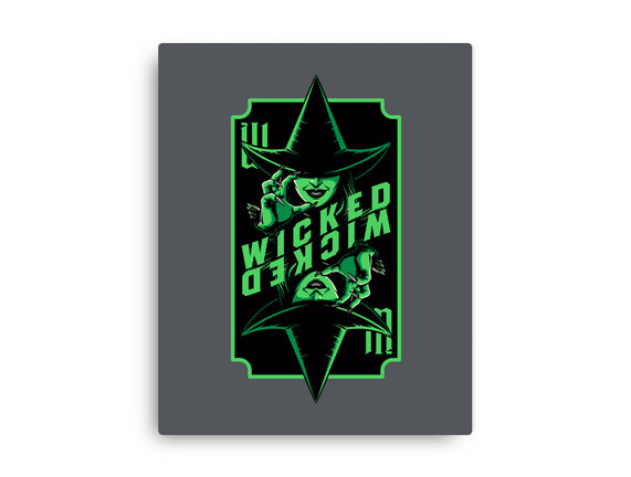 Green Witch Card